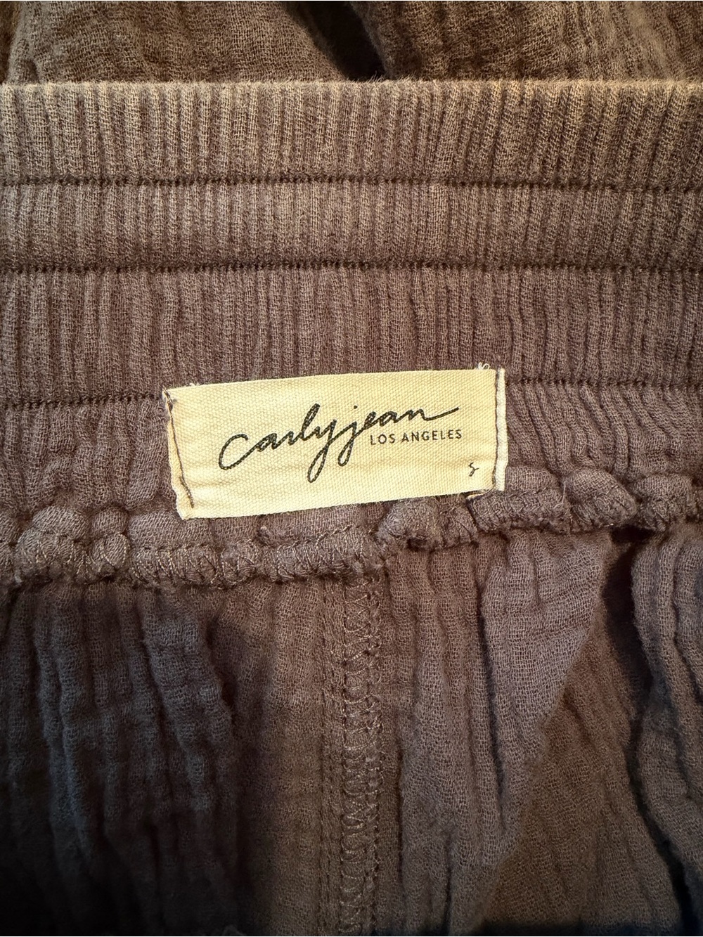 Carly Jean Los Angeles Harem Pants in Charcoal
